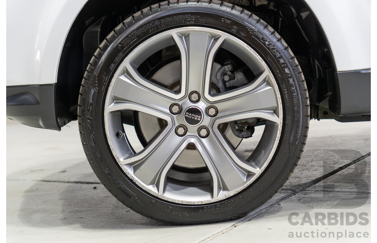 8/2012 Range Rover Sport SDV6 Autobiography (4x4) MY12 4d Wagon Fuji White Turbo Diesel V6 3.0L