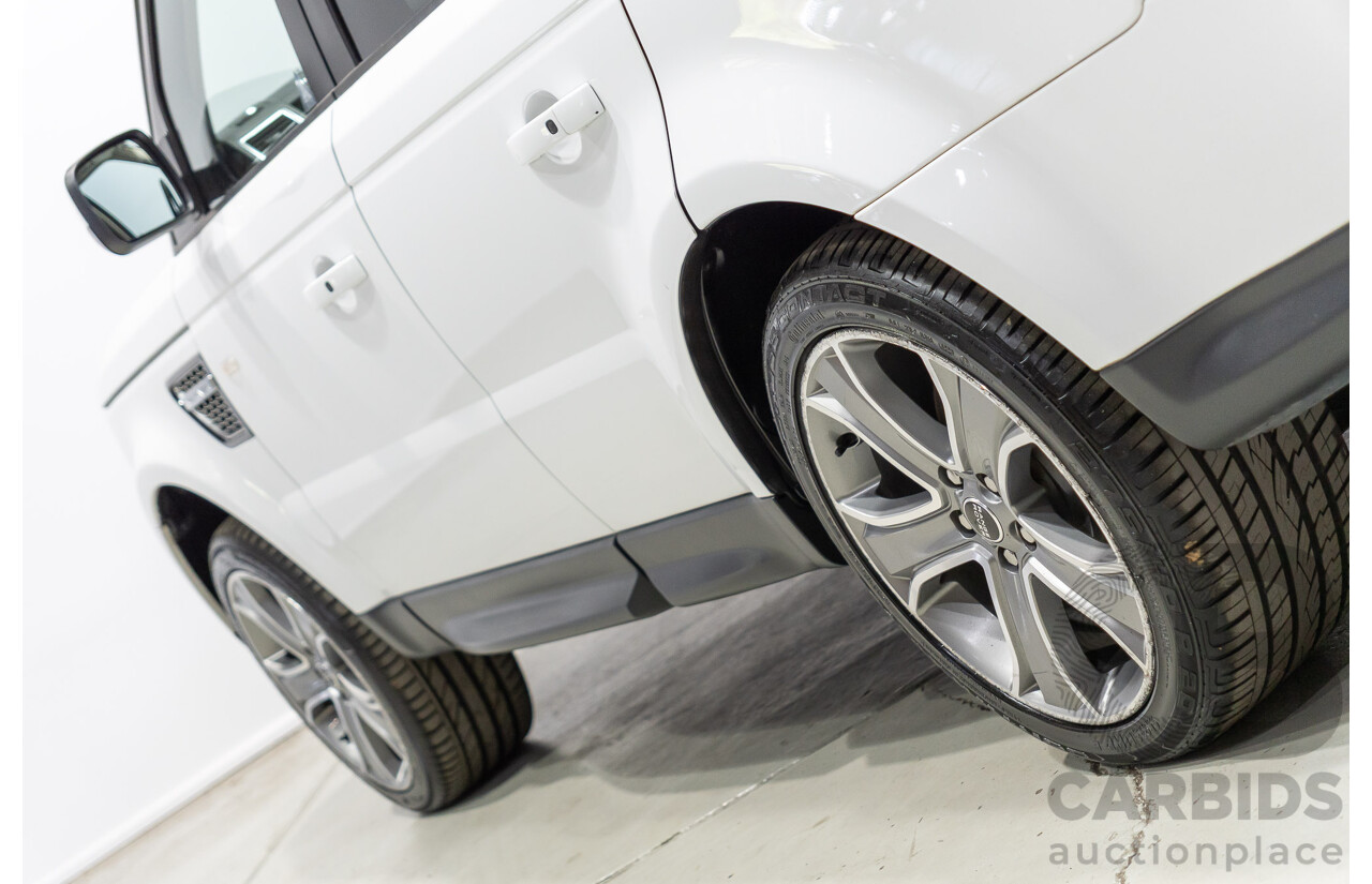 8/2012 Range Rover Sport SDV6 Autobiography (4x4) MY12 4d Wagon Fuji White Turbo Diesel V6 3.0L