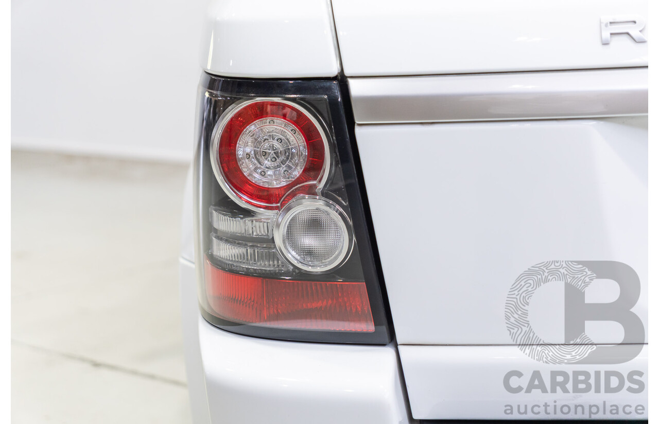 8/2012 Range Rover Sport SDV6 Autobiography (4x4) MY12 4d Wagon Fuji White Turbo Diesel V6 3.0L