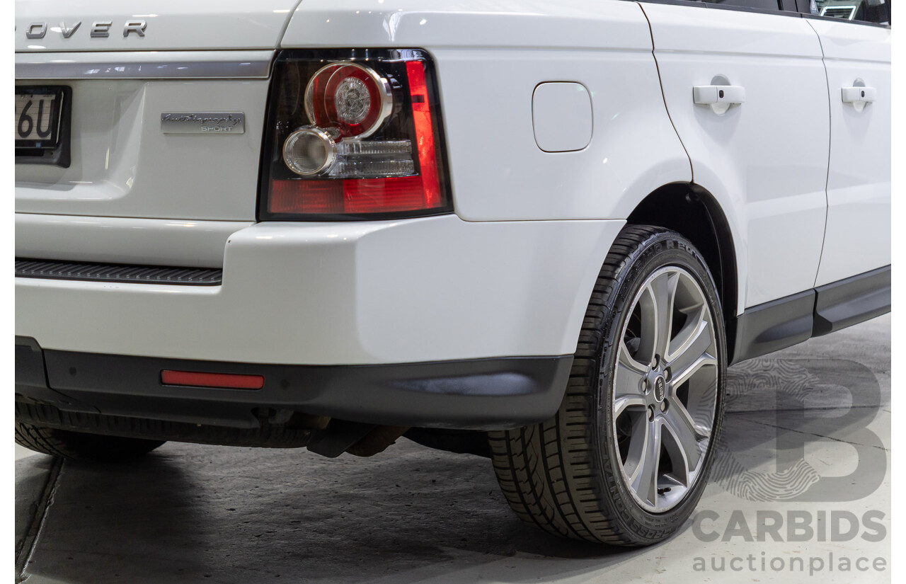 8/2012 Range Rover Sport SDV6 Autobiography (4x4) MY12 4d Wagon Fuji White Turbo Diesel V6 3.0L