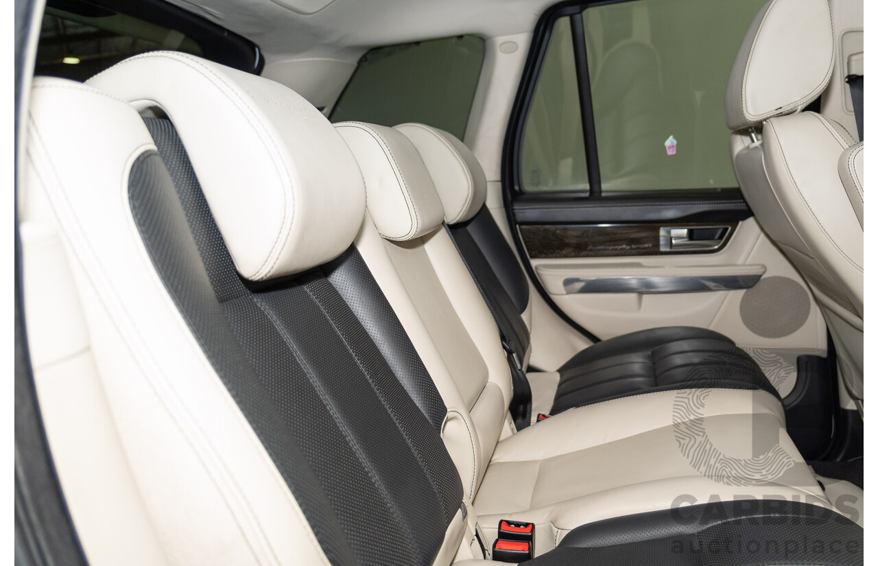 8/2012 Range Rover Sport SDV6 Autobiography (4x4) MY12 4d Wagon Fuji White Turbo Diesel V6 3.0L