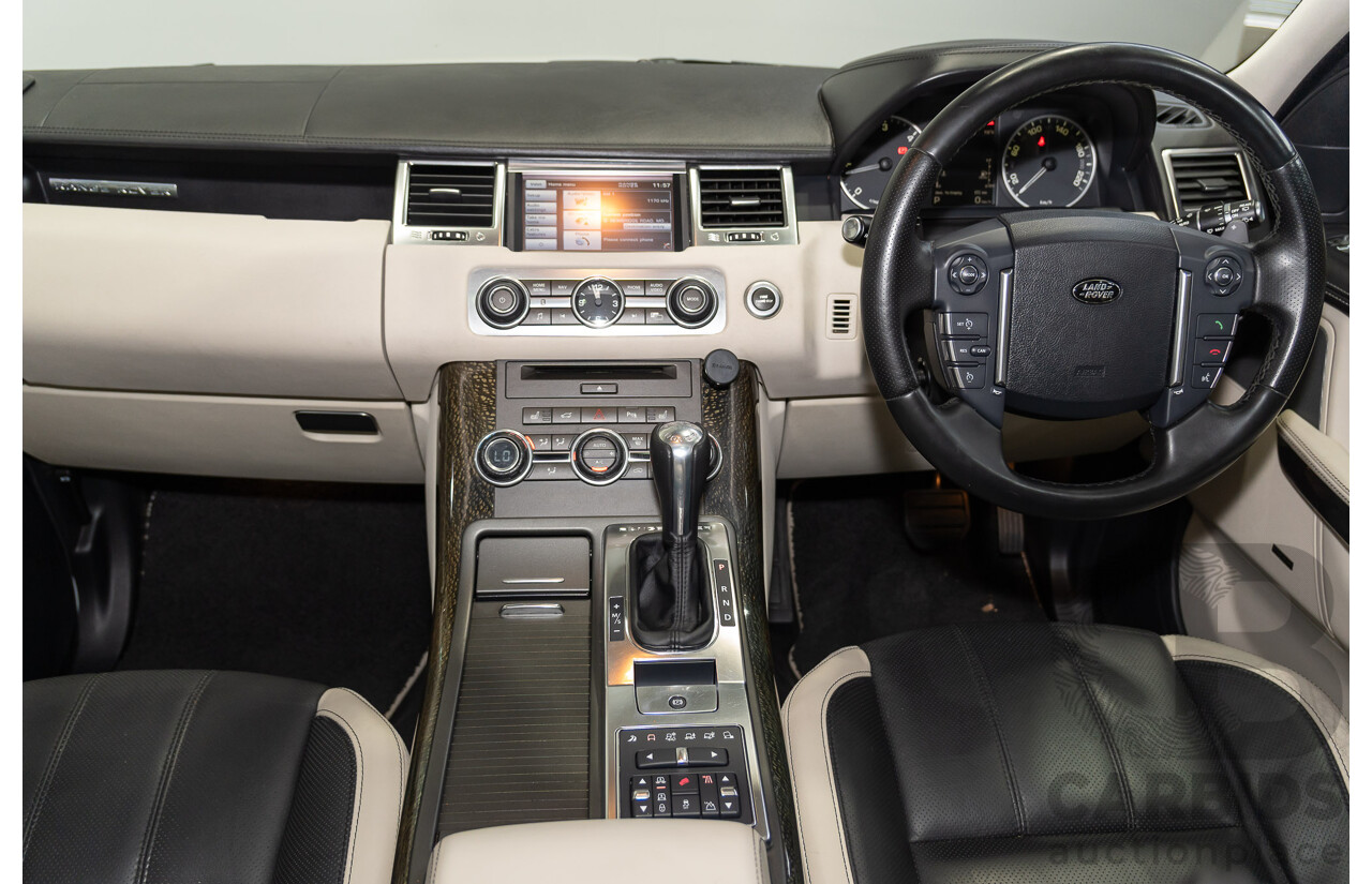 8/2012 Range Rover Sport SDV6 Autobiography (4x4) MY12 4d Wagon Fuji White Turbo Diesel V6 3.0L
