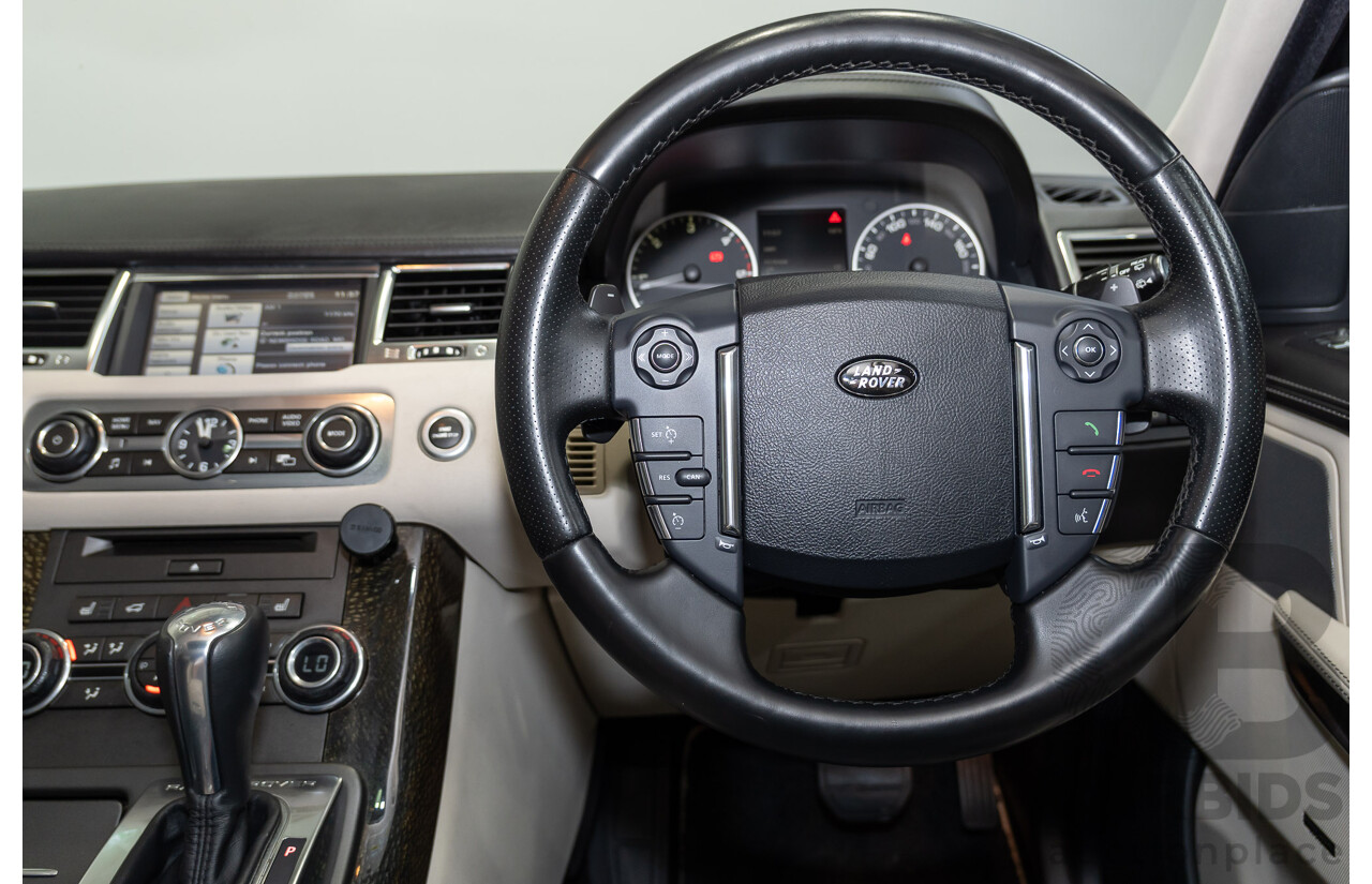 8/2012 Range Rover Sport SDV6 Autobiography (4x4) MY12 4d Wagon Fuji White Turbo Diesel V6 3.0L