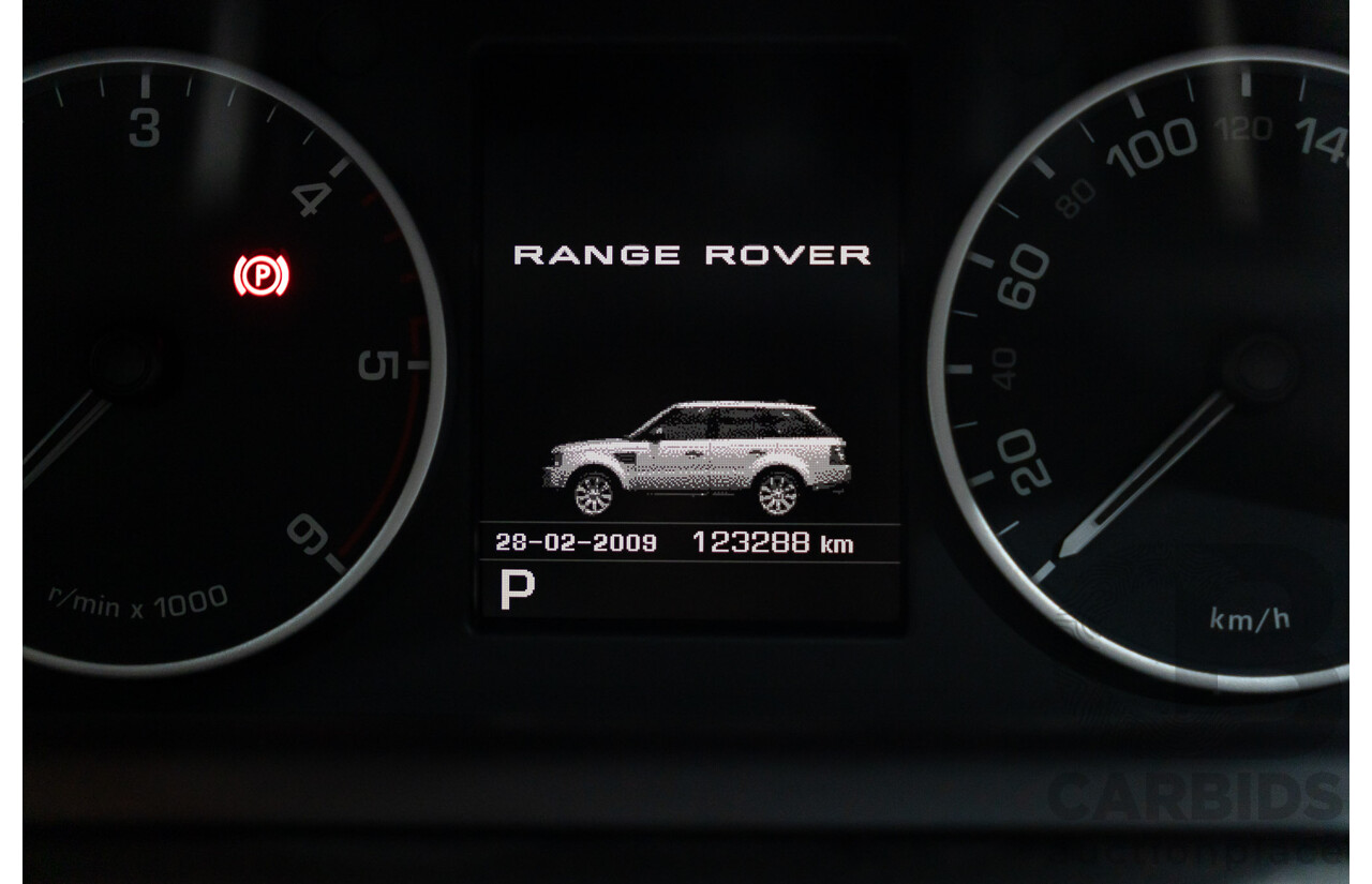 8/2012 Range Rover Sport SDV6 Autobiography (4x4) MY12 4d Wagon Fuji White Turbo Diesel V6 3.0L