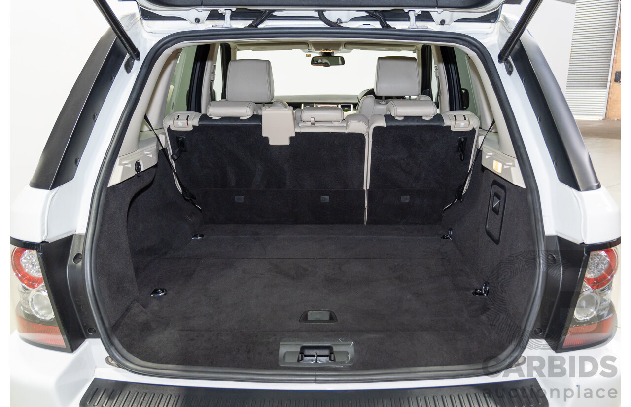 8/2012 Range Rover Sport SDV6 Autobiography (4x4) MY12 4d Wagon Fuji White Turbo Diesel V6 3.0L