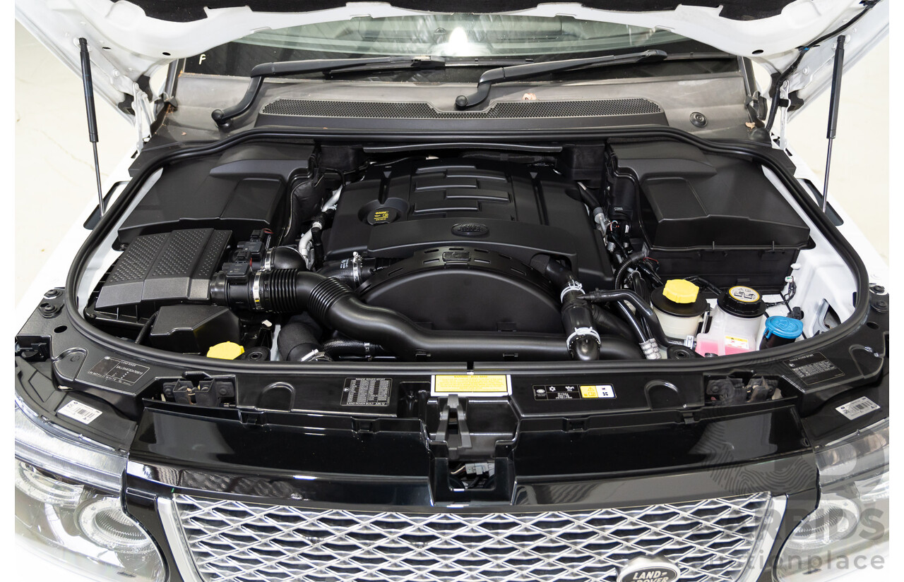 8/2012 Range Rover Sport SDV6 Autobiography (4x4) MY12 4d Wagon Fuji White Turbo Diesel V6 3.0L