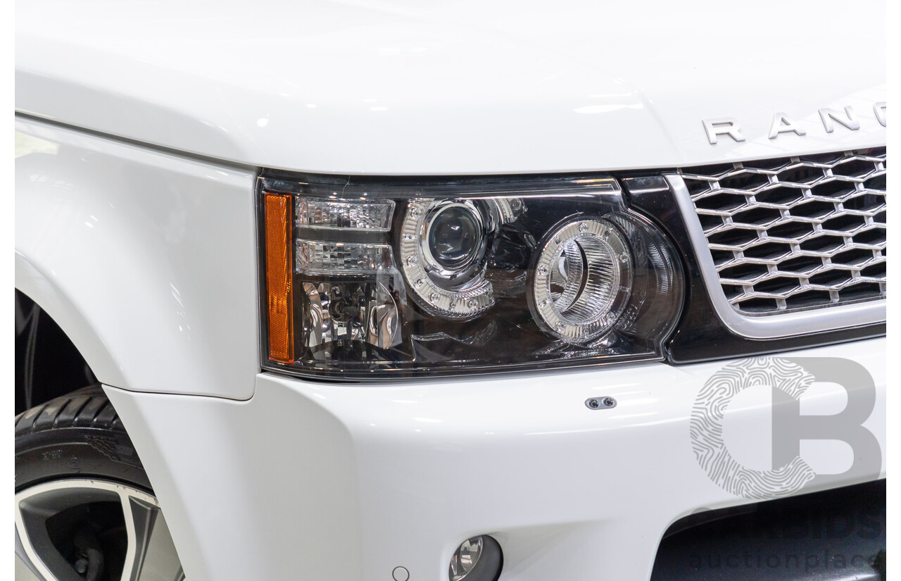 8/2012 Range Rover Sport SDV6 Autobiography (4x4) MY12 4d Wagon Fuji White Turbo Diesel V6 3.0L