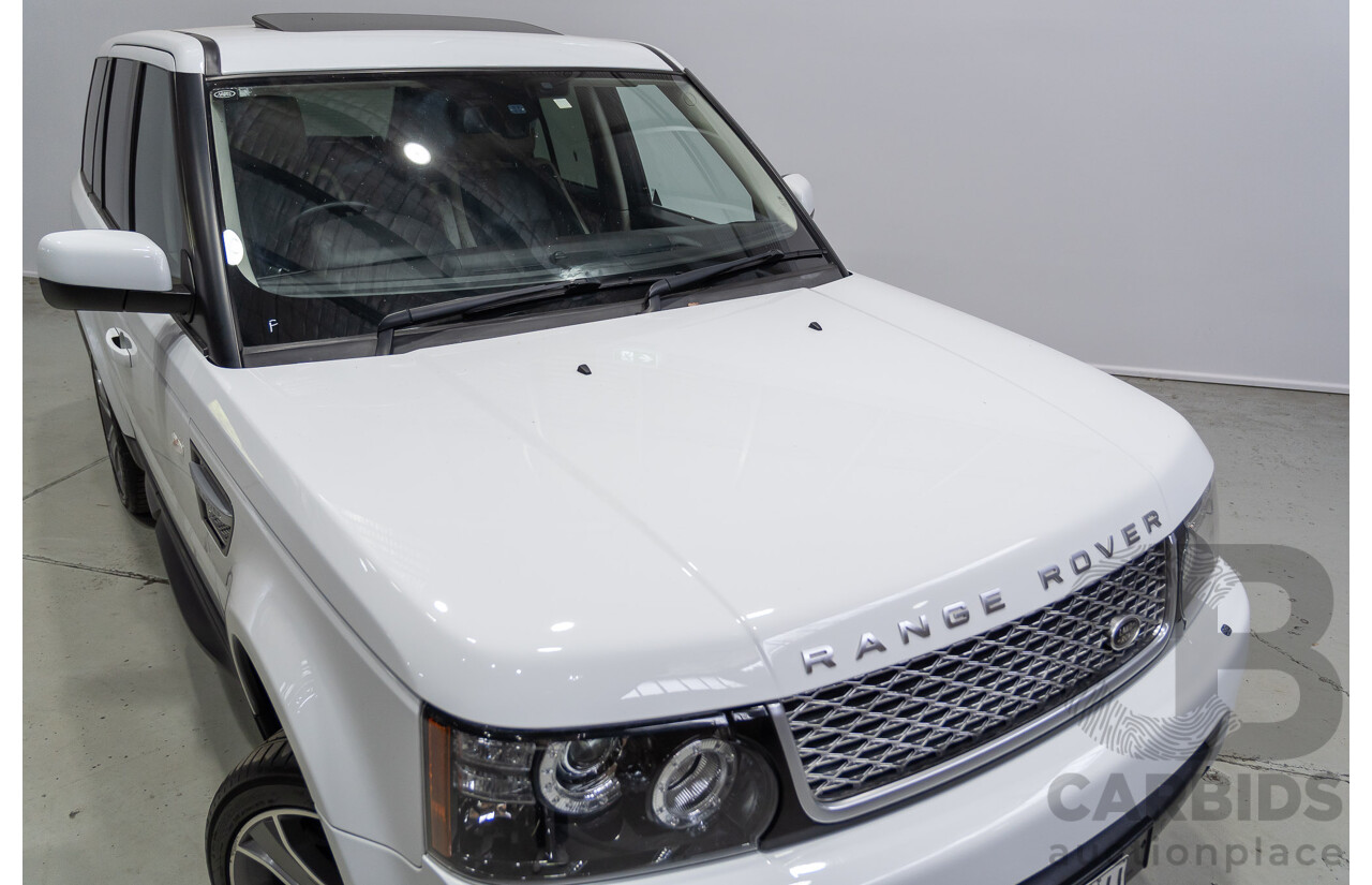 8/2012 Range Rover Sport SDV6 Autobiography (4x4) MY12 4d Wagon Fuji White Turbo Diesel V6 3.0L