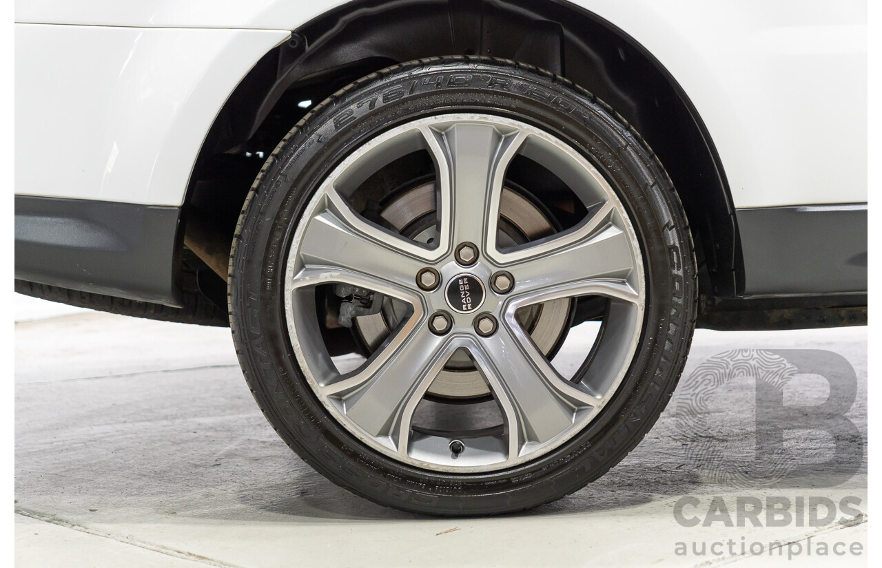 8/2012 Range Rover Sport SDV6 Autobiography (4x4) MY12 4d Wagon Fuji White Turbo Diesel V6 3.0L