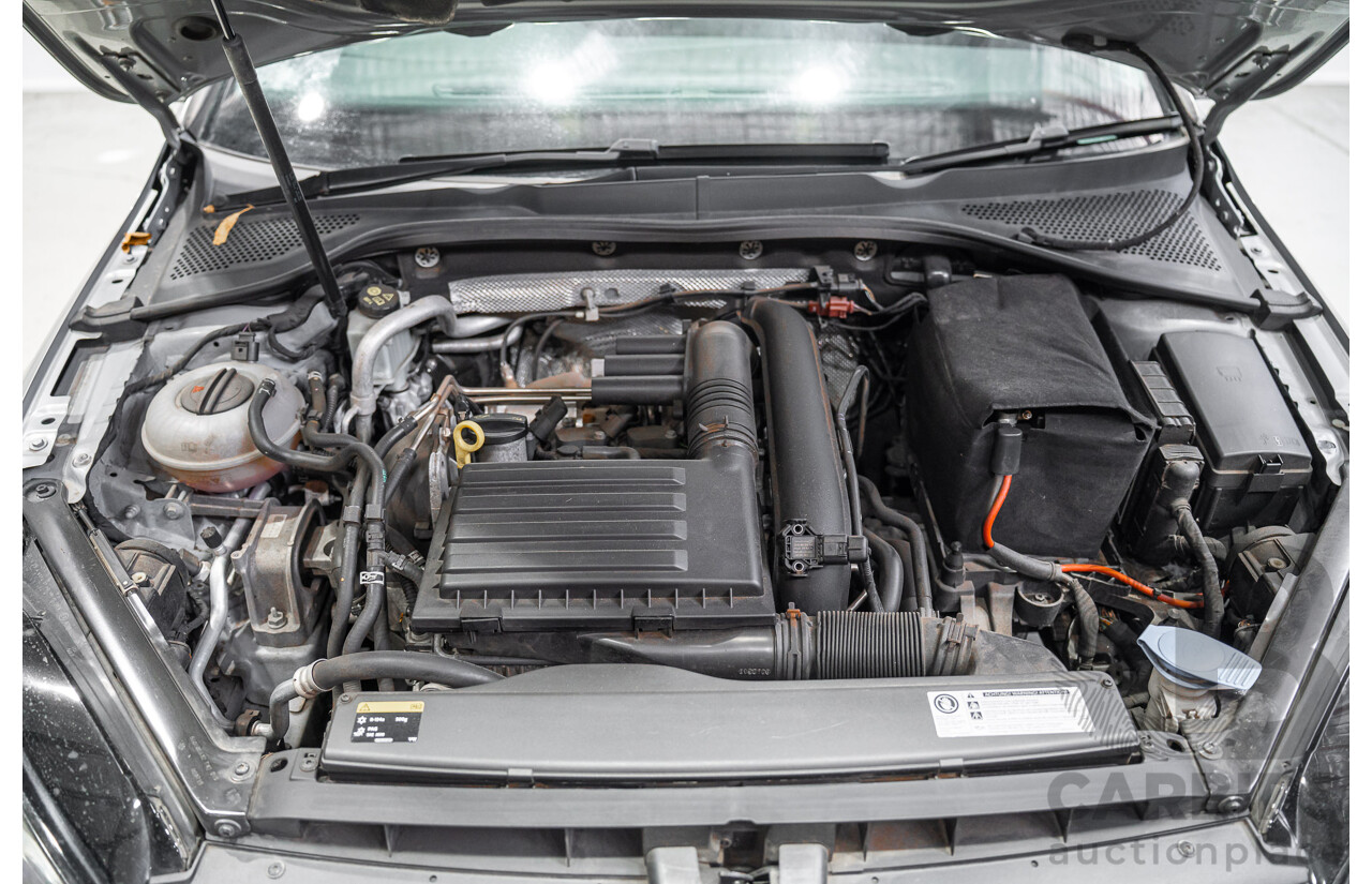 09/2015 Volkswagen Golf 92 TSI Trendline Mk7 MY16 5d Hatchback Tungsten Silver Metallic Turbo 1.4L