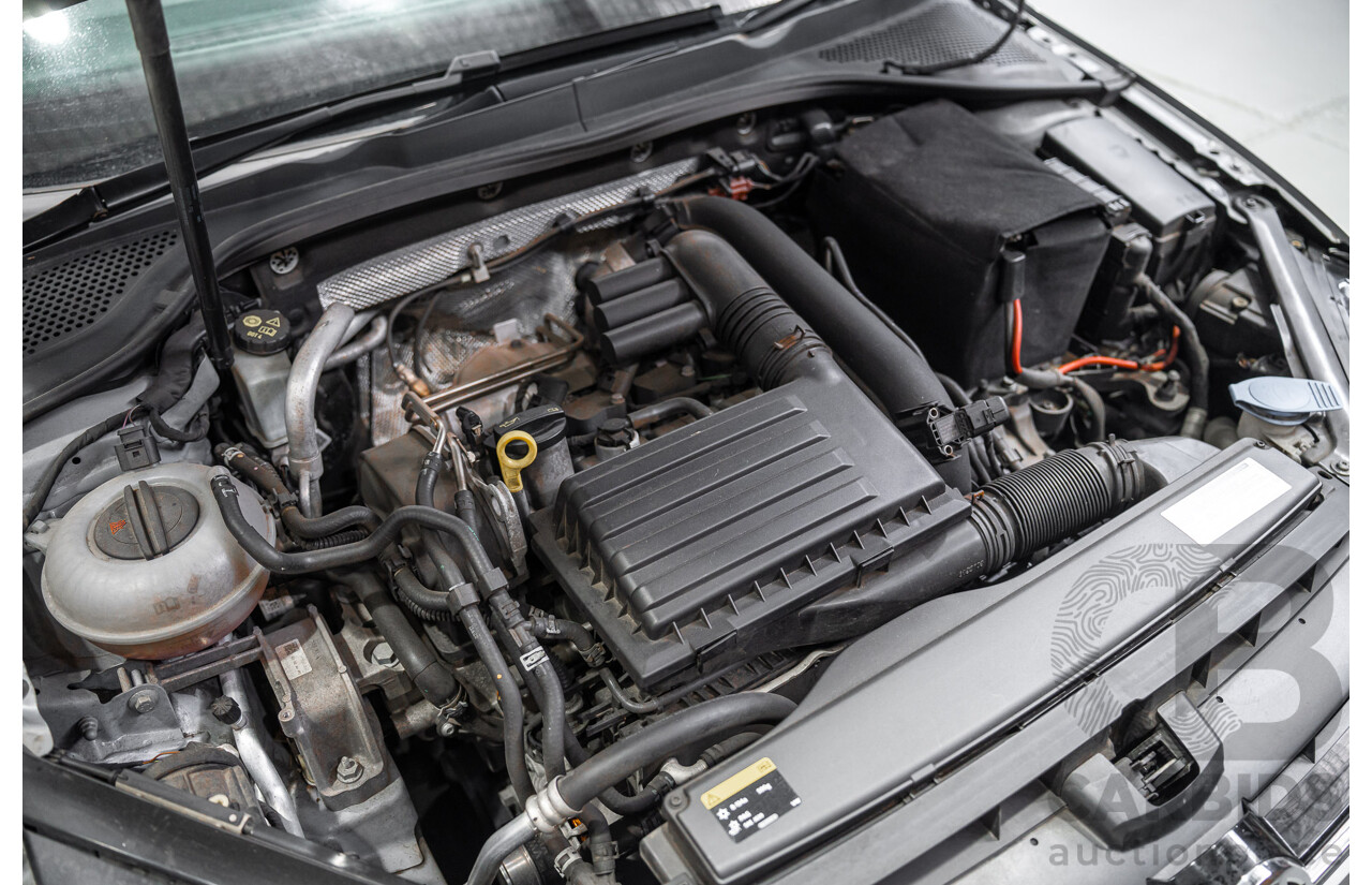 09/2015 Volkswagen Golf 92 TSI Trendline Mk7 MY16 5d Hatchback Tungsten Silver Metallic Turbo 1.4L