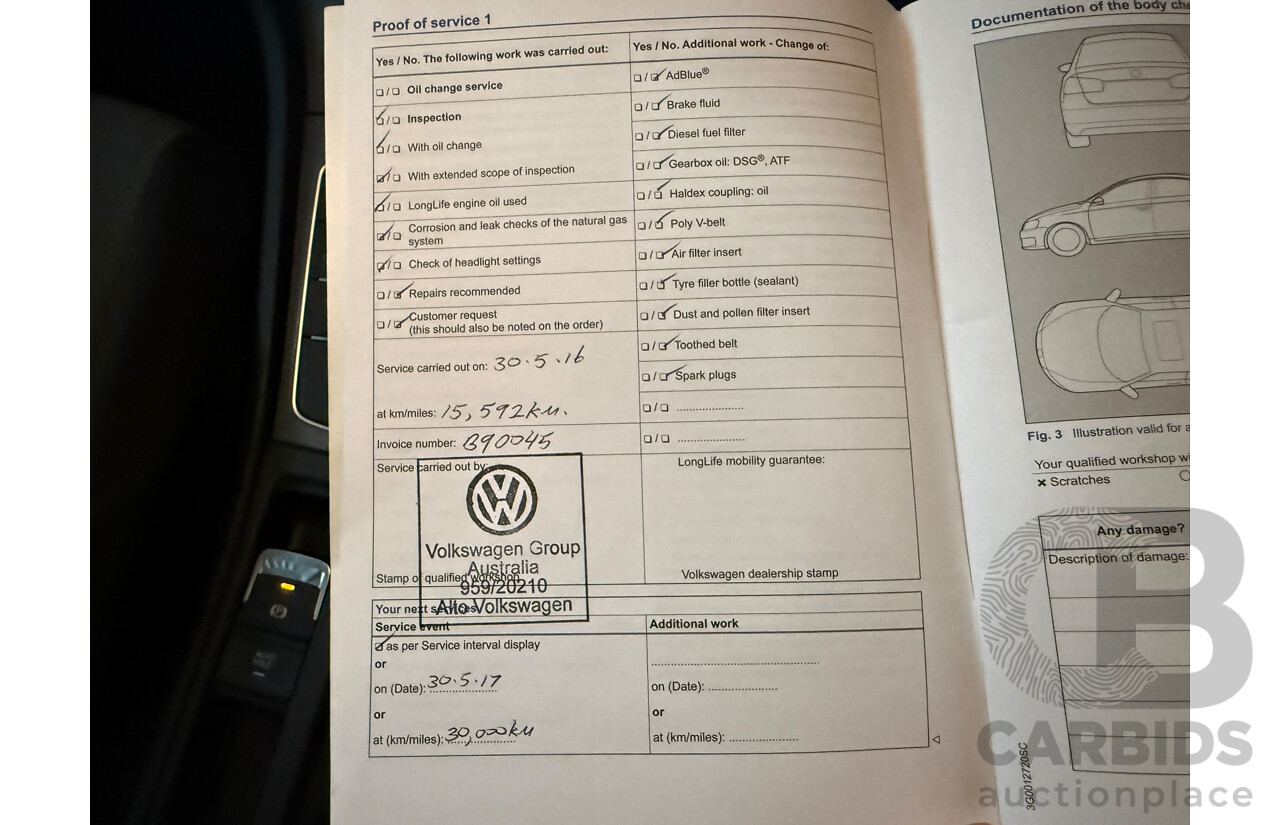 09/2015 Volkswagen Golf 92 TSI Trendline Mk7 MY16 5d Hatchback Tungsten Silver Metallic Turbo 1.4L