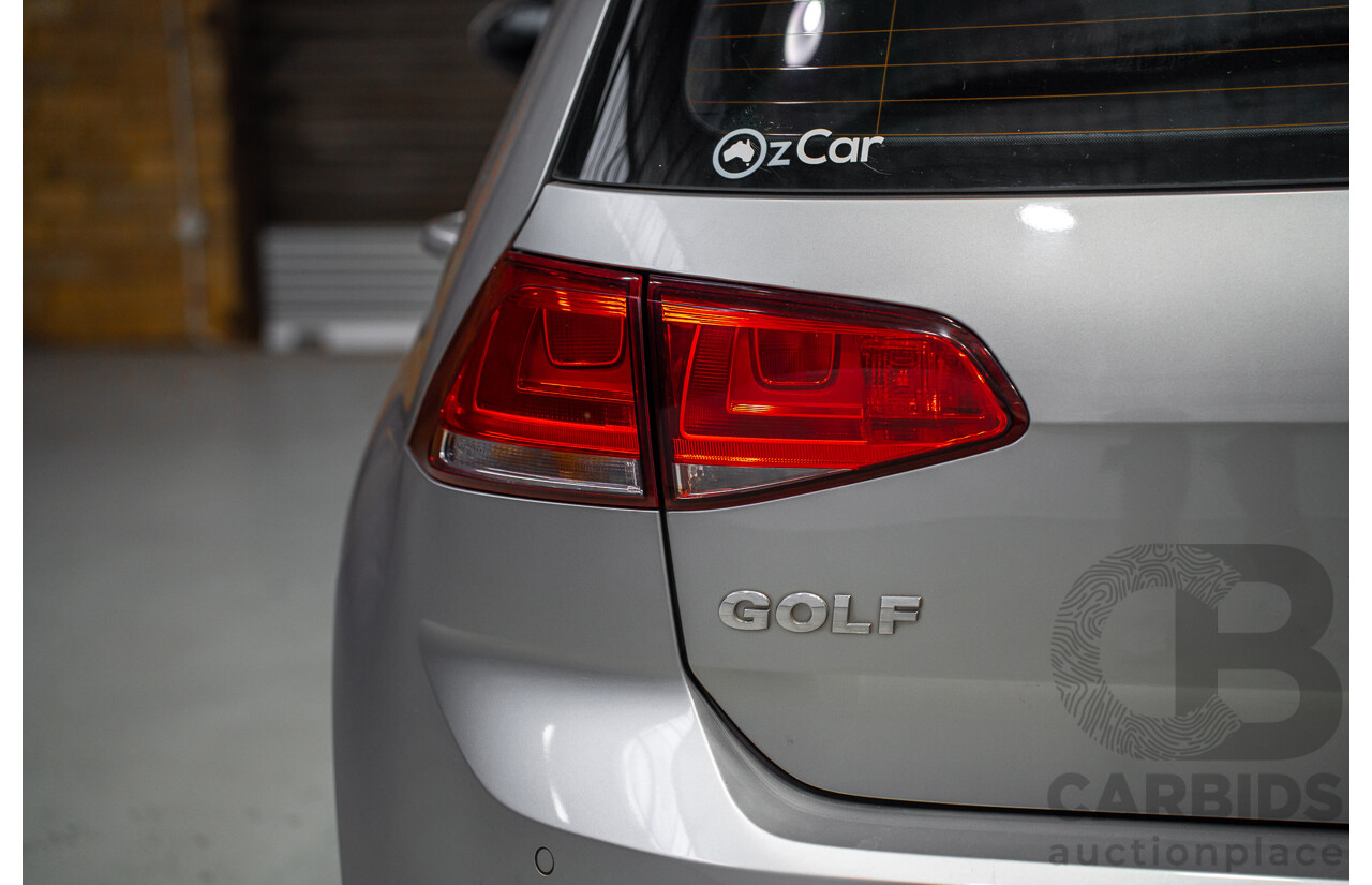 09/2015 Volkswagen Golf 92 TSI Trendline Mk7 MY16 5d Hatchback Tungsten Silver Metallic Turbo 1.4L