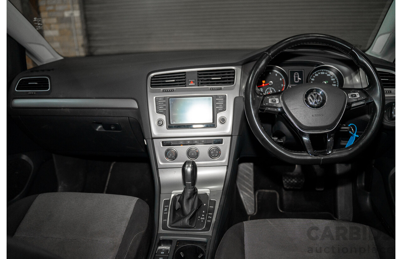 09/2015 Volkswagen Golf 92 TSI Trendline Mk7 MY16 5d Hatchback Tungsten Silver Metallic Turbo 1.4L