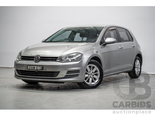 09/2015 Volkswagen Golf 92 TSI Trendline Mk7 MY16 5d Hatchback Tungsten Silver Metallic Turbo 1.4L