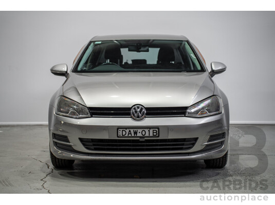 09/2015 Volkswagen Golf 92 TSI Trendline Mk7 MY16 5d Hatchback Tungsten Silver Metallic Turbo 1.4L