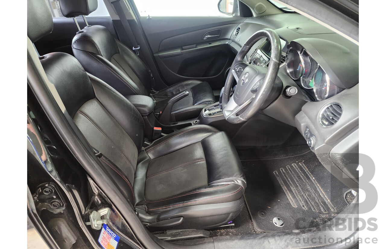 02/2015 Holden Cruze SRi V JH MY15 5d Hatchback Black 1.6L
