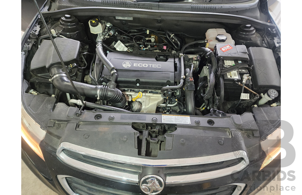 02/2015 Holden Cruze SRi V JH MY15 5d Hatchback Black 1.6L