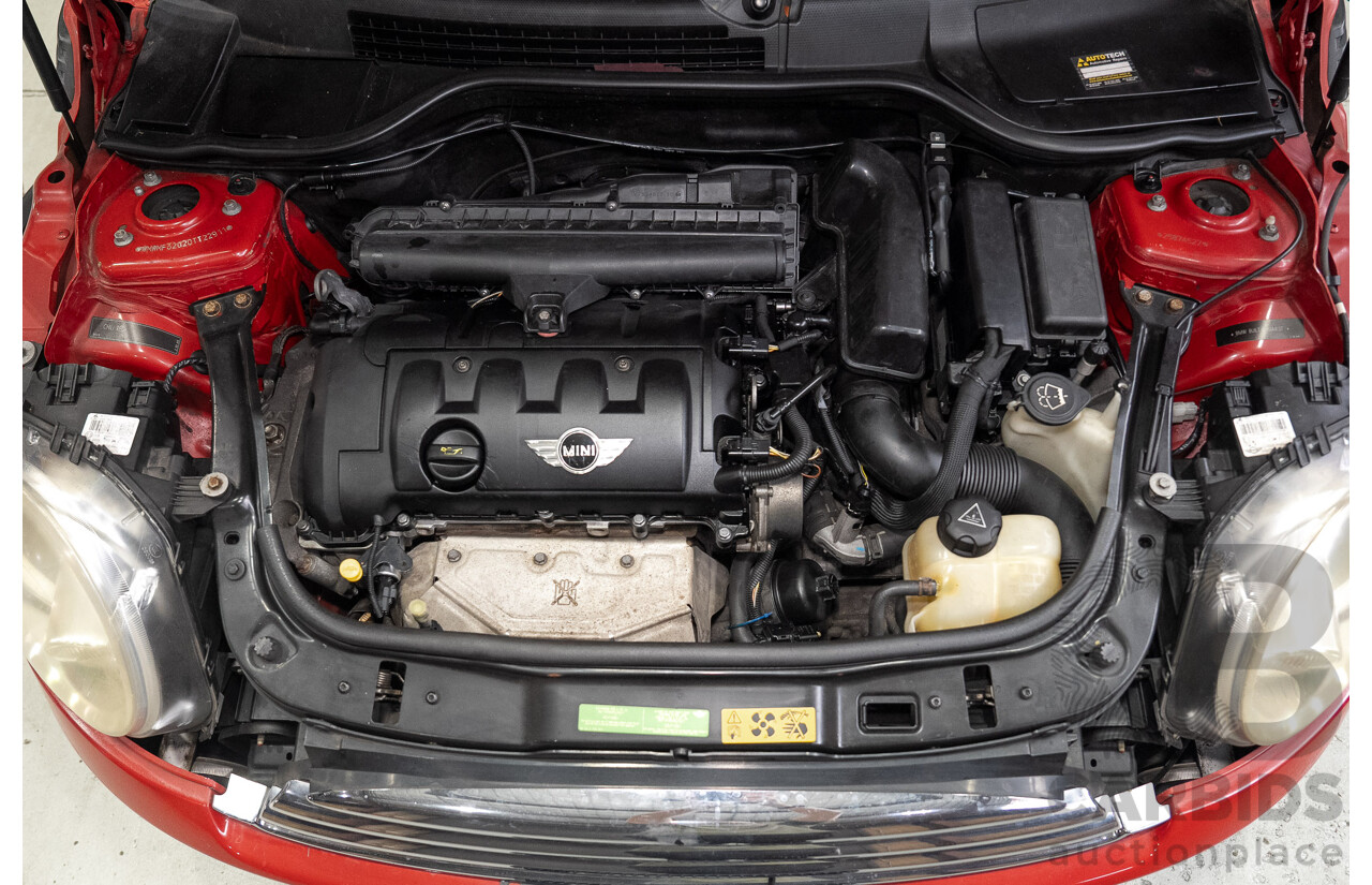05/2007 Mini Cooper R56 2d Hatchback Red 1.6L