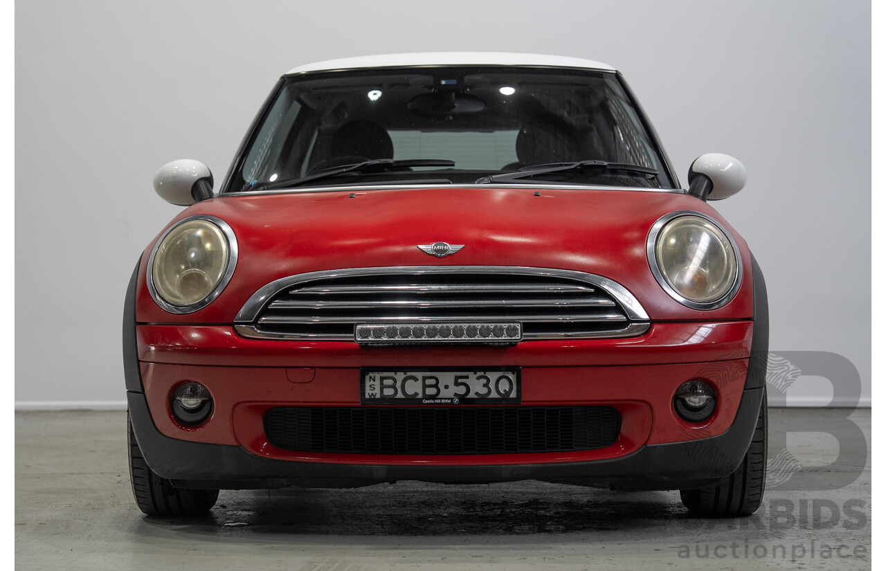 05/2007 Mini Cooper R56 2d Hatchback Red 1.6L