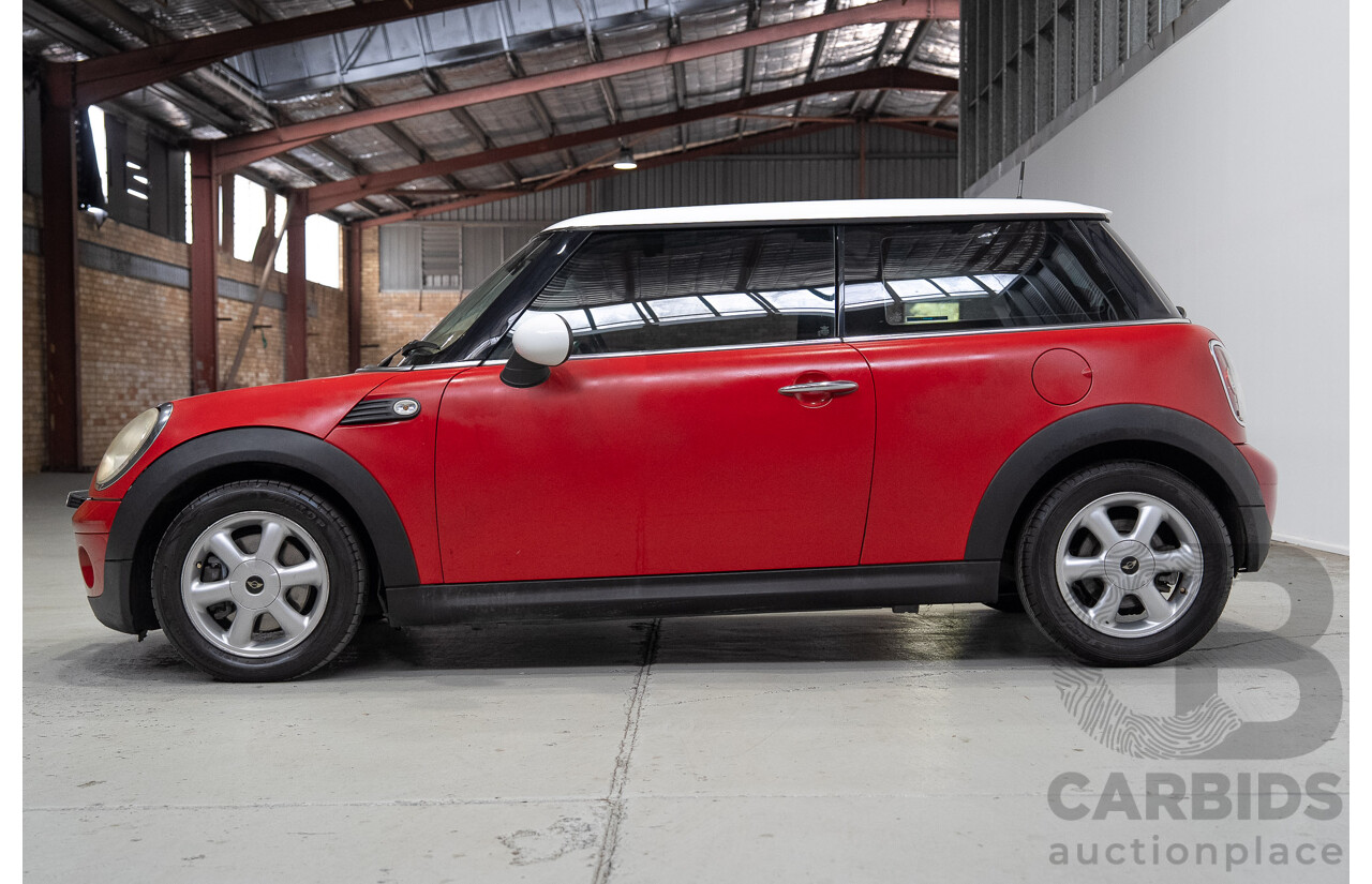 05/2007 Mini Cooper R56 2d Hatchback Red 1.6L
