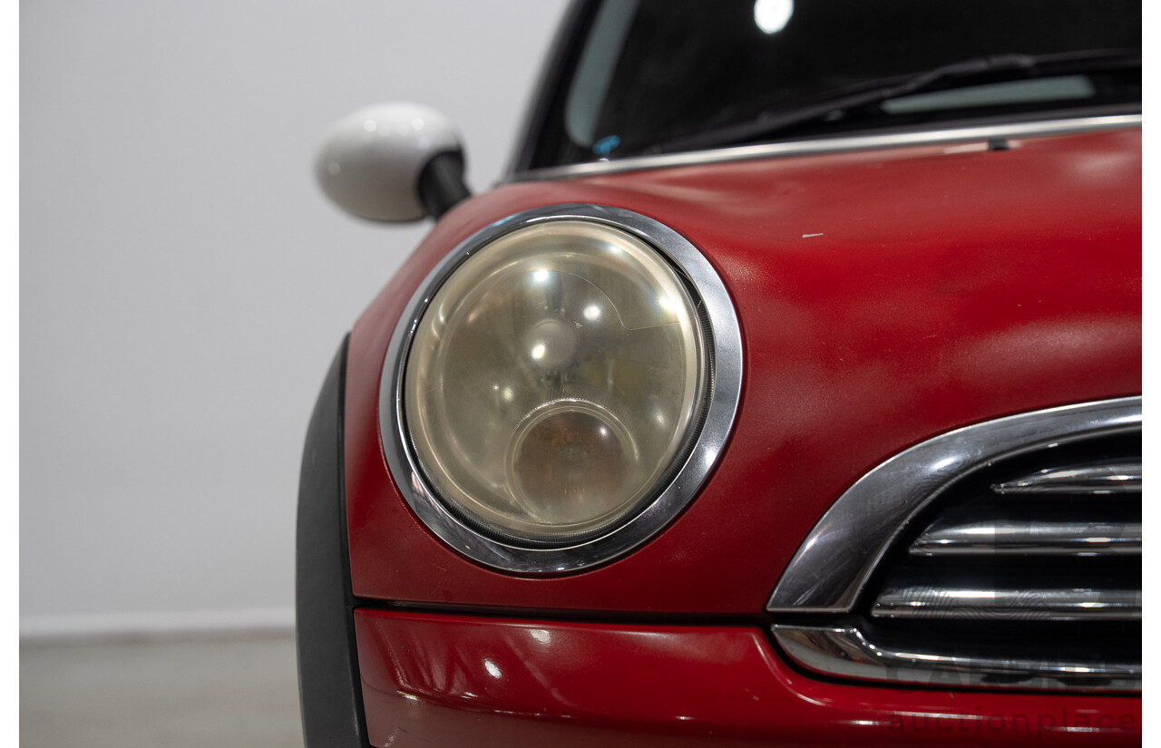 05/2007 Mini Cooper R56 2d Hatchback Red 1.6L