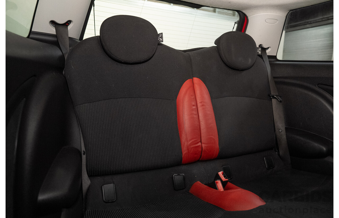 05/2007 Mini Cooper R56 2d Hatchback Red 1.6L