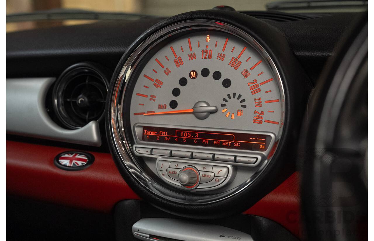 05/2007 Mini Cooper R56 2d Hatchback Red 1.6L