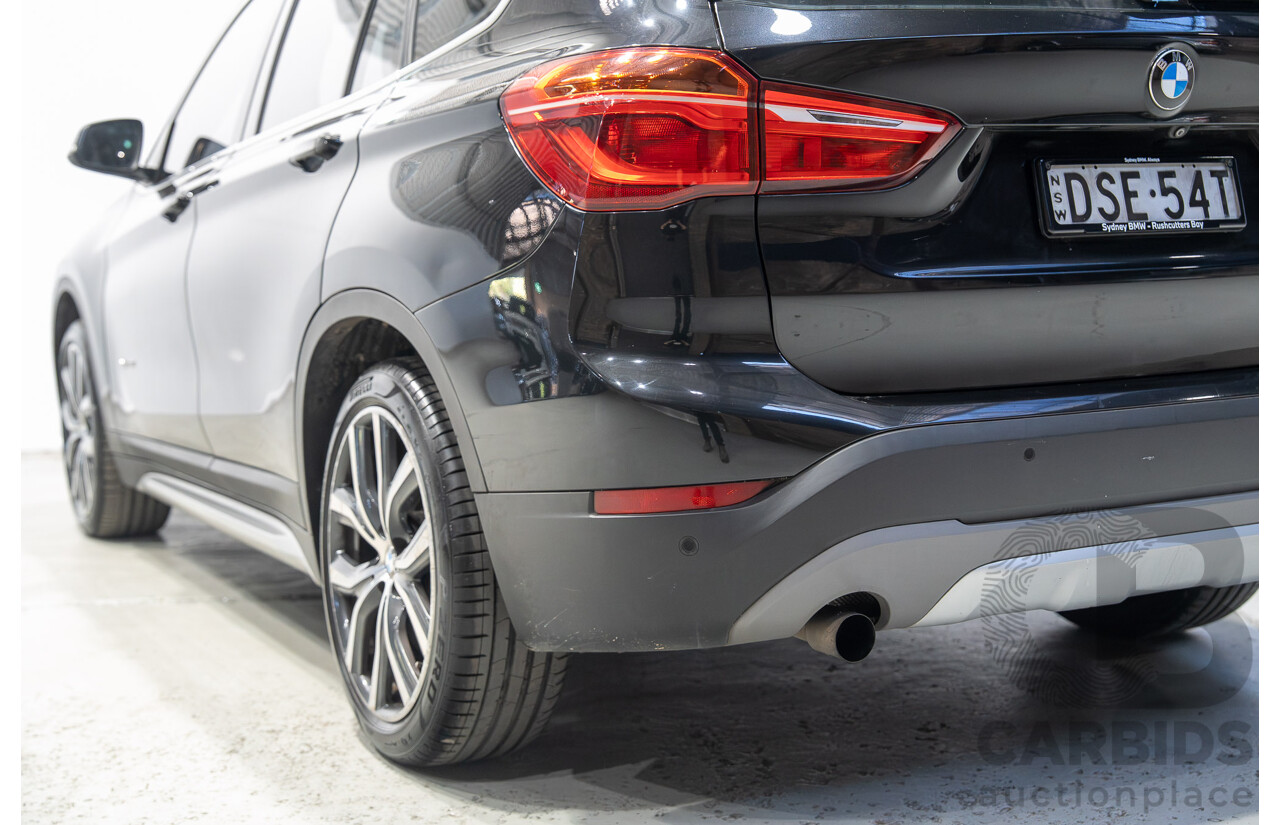 11/2015 BMW X1 xDrive 25i (AWD) F48 4d Wagon Black Sapphire Metallic Turbo 2.0L