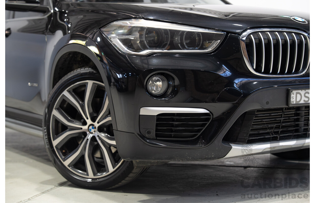 11/2015 BMW X1 xDrive 25i (AWD) F48 4d Wagon Black Sapphire Metallic Turbo 2.0L