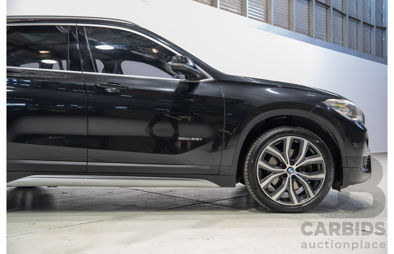 11/2015 BMW X1 xDrive 25i (AWD) F48 4d Wagon Black Sapphire Metallic Turbo 2.0L
