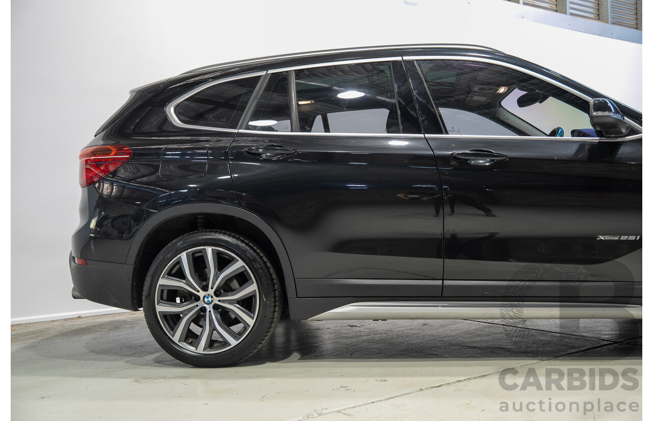 11/2015 BMW X1 xDrive 25i (AWD) F48 4d Wagon Black Sapphire Metallic Turbo 2.0L