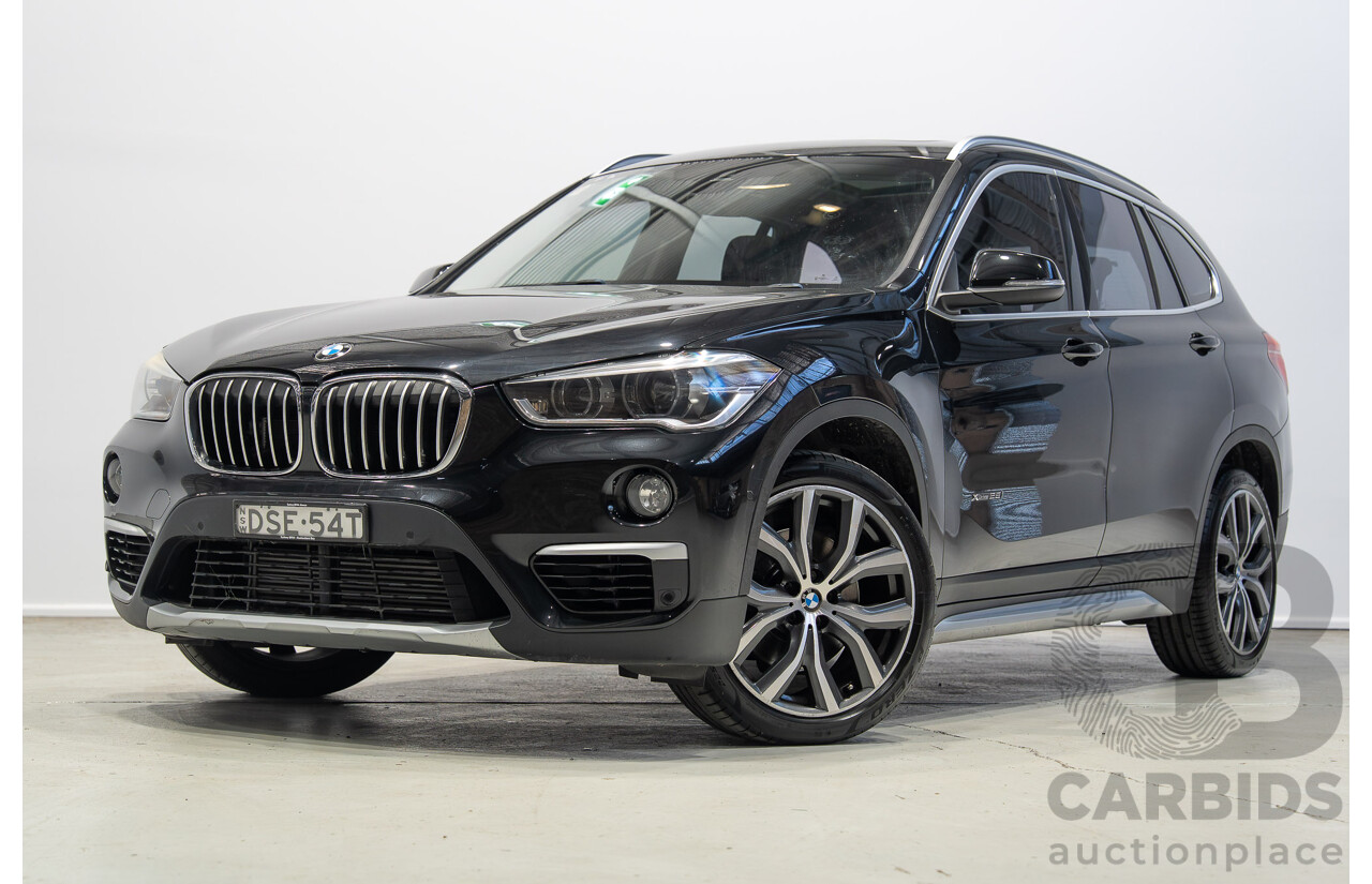 11/2015 BMW X1 xDrive 25i (AWD) F48 4d Wagon Black Sapphire Metallic Turbo 2.0L