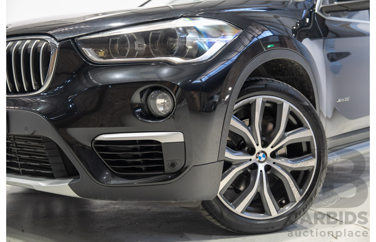 11/2015 BMW X1 xDrive 25i (AWD) F48 4d Wagon Black Sapphire Metallic Turbo 2.0L