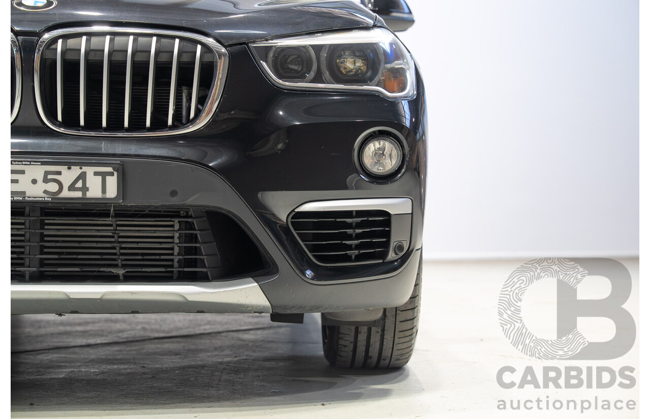 11/2015 BMW X1 xDrive 25i (AWD) F48 4d Wagon Black Sapphire Metallic Turbo 2.0L