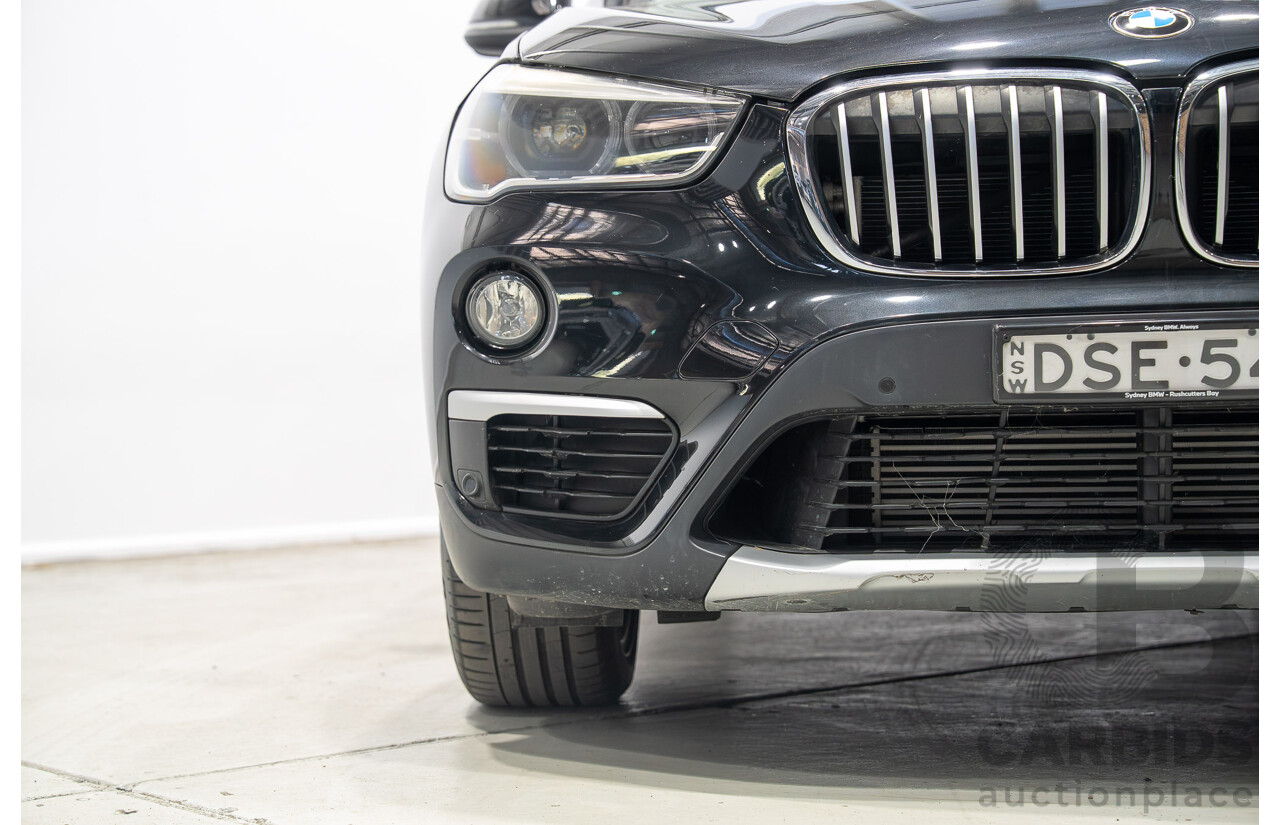 11/2015 BMW X1 xDrive 25i (AWD) F48 4d Wagon Black Sapphire Metallic Turbo 2.0L