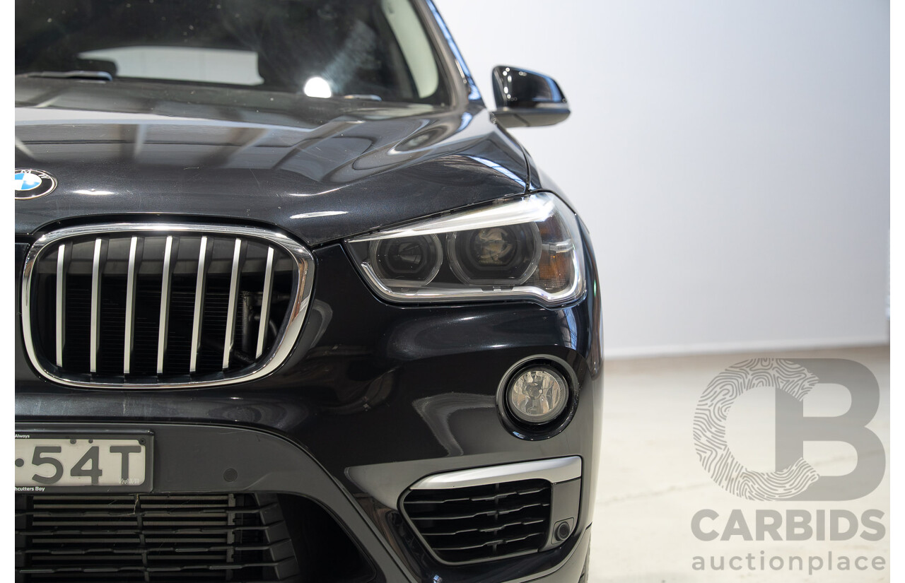 11/2015 BMW X1 xDrive 25i (AWD) F48 4d Wagon Black Sapphire Metallic Turbo 2.0L