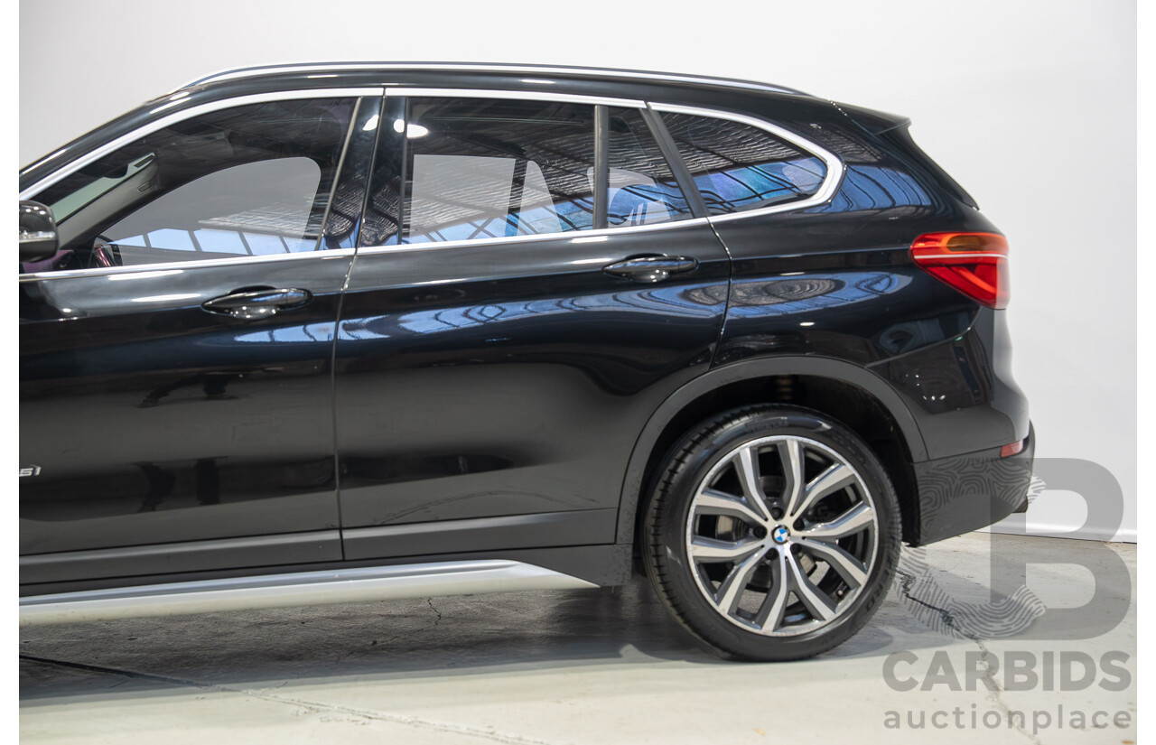 11/2015 BMW X1 xDrive 25i (AWD) F48 4d Wagon Black Sapphire Metallic Turbo 2.0L