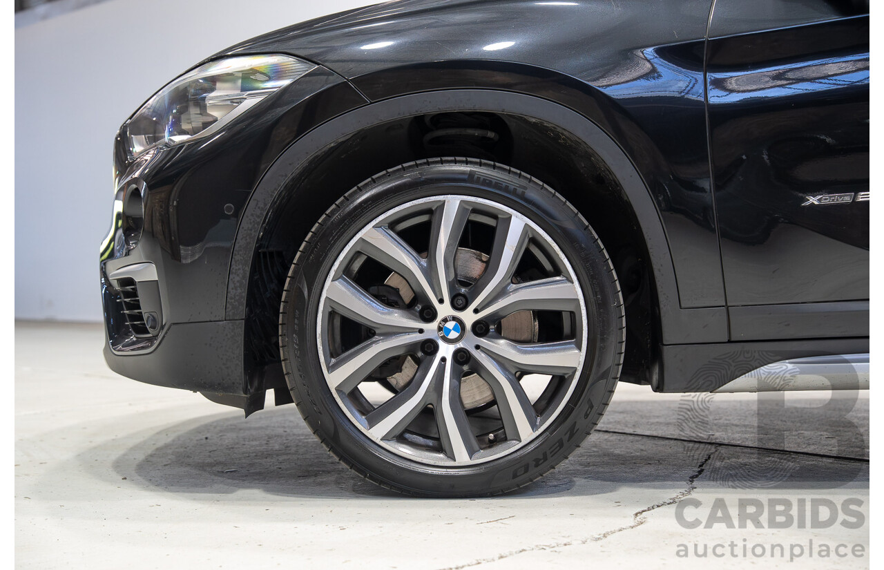 11/2015 BMW X1 xDrive 25i (AWD) F48 4d Wagon Black Sapphire Metallic Turbo 2.0L