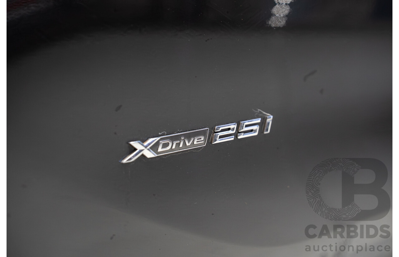 11/2015 BMW X1 xDrive 25i (AWD) F48 4d Wagon Black Sapphire Metallic Turbo 2.0L