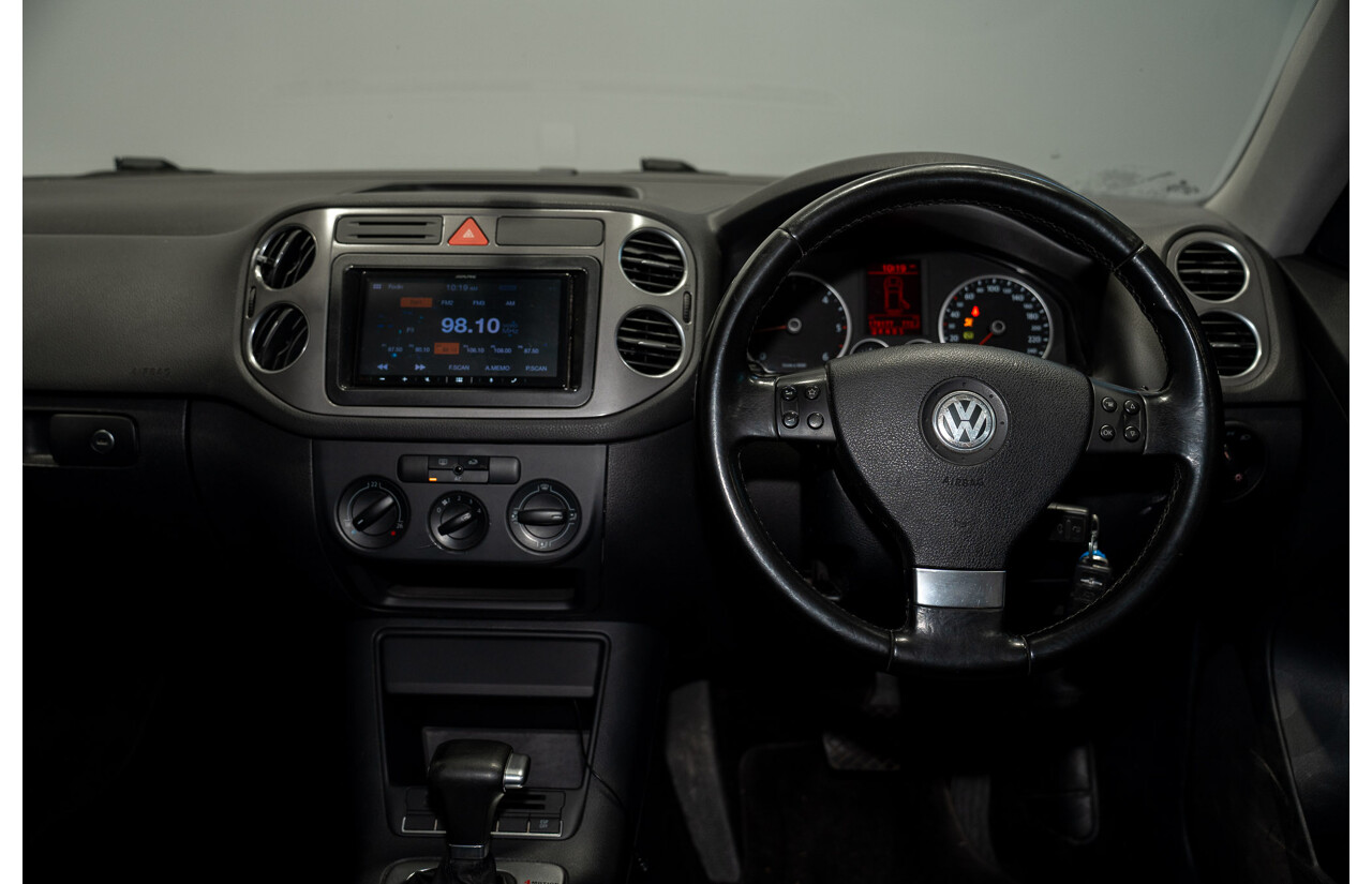 05/2008 Volkswagen Tiguan 103 TDI 4Motion (AWD) 5NC MY09 4d Wagon Wild Cherry Red Metallic Turbo Diesel 2.0L