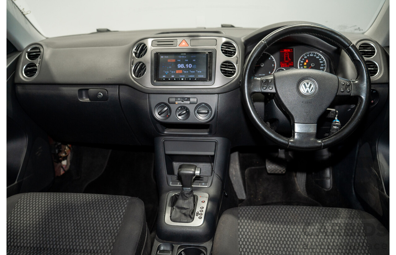 05/2008 Volkswagen Tiguan 103 TDI 4Motion (AWD) 5NC MY09 4d Wagon Wild Cherry Red Metallic Turbo Diesel 2.0L