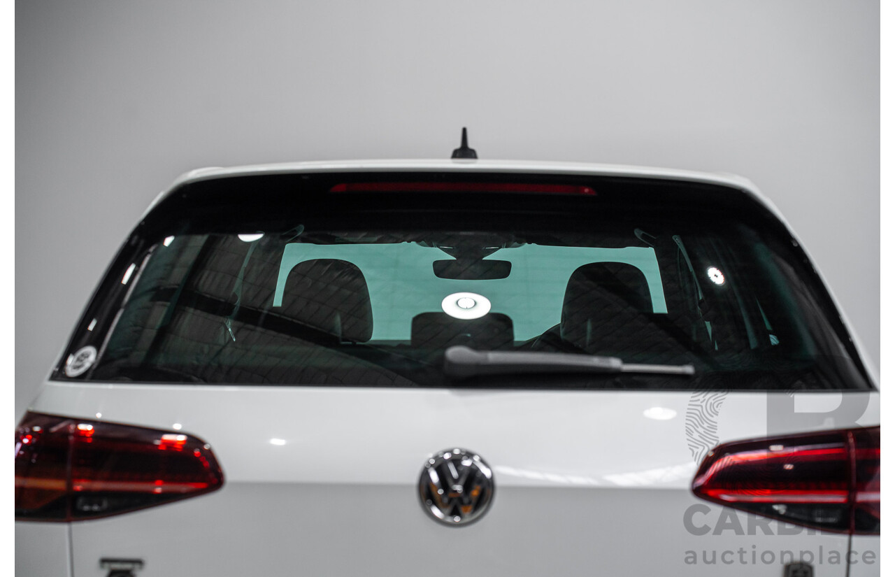1/2018 Volkswagen Golf R Wolfsburg Edition (AWD) AU Mk7.5 4d Hatch Oryx White Pearl Turbo 2.0L