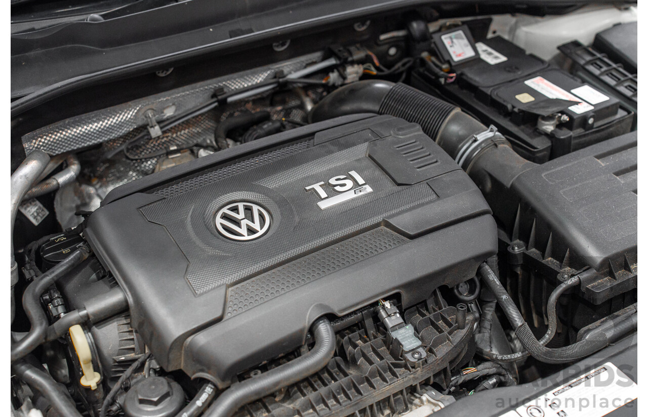 1/2018 Volkswagen Golf R Wolfsburg Edition (AWD) AU Mk7.5 4d Hatch Oryx White Pearl Turbo 2.0L