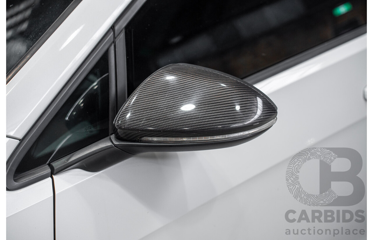 1/2018 Volkswagen Golf R Wolfsburg Edition (AWD) AU Mk7.5 4d Hatch Oryx White Pearl Turbo 2.0L