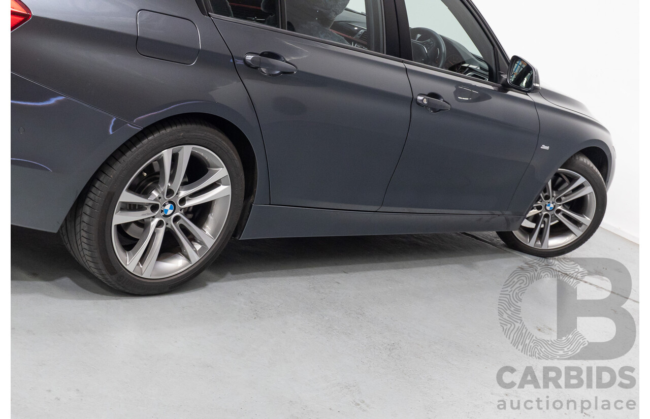 11/2015 BMW 320D Sport Line F30 MY15 UPGRADE 4D Sedan Mineral Grey Metallic Turbo Diesel 2.0L