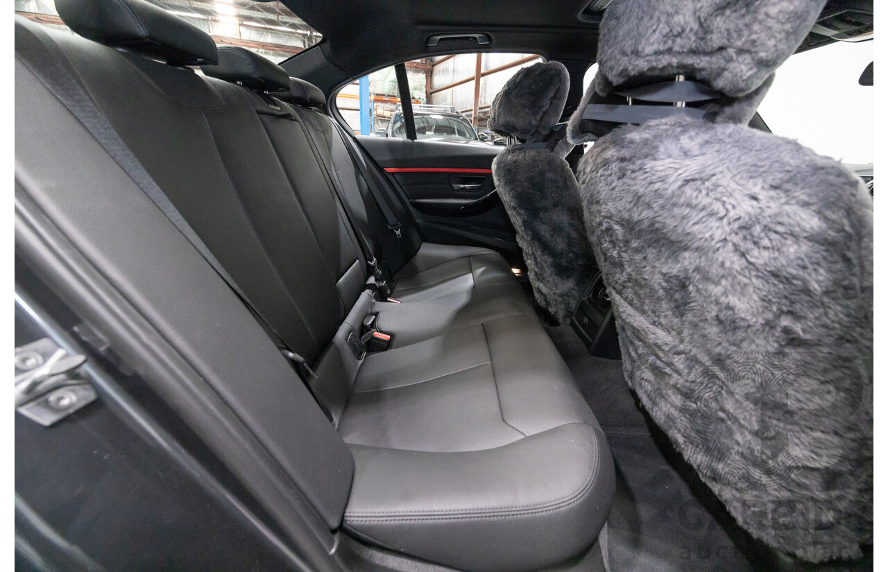 11/2015 BMW 320D Sport Line F30 MY15 UPGRADE 4D Sedan Mineral Grey Metallic Turbo Diesel 2.0L