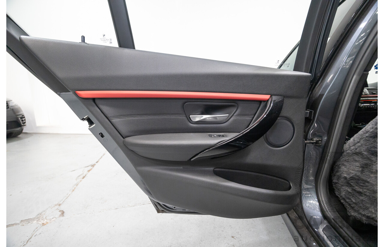 11/2015 BMW 320D Sport Line F30 MY15 UPGRADE 4D Sedan Mineral Grey Metallic Turbo Diesel 2.0L