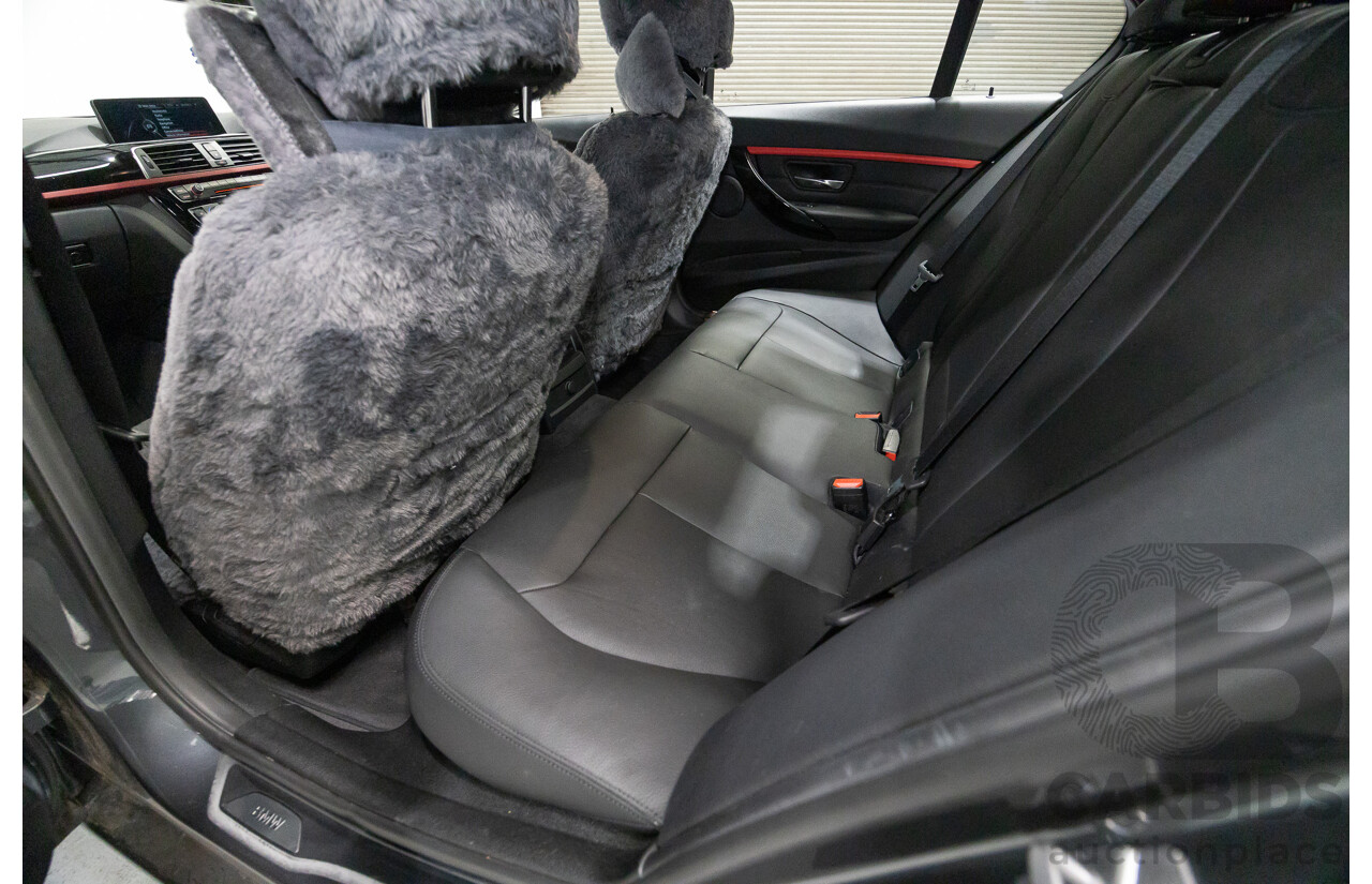 11/2015 BMW 320D Sport Line F30 MY15 UPGRADE 4D Sedan Mineral Grey Metallic Turbo Diesel 2.0L