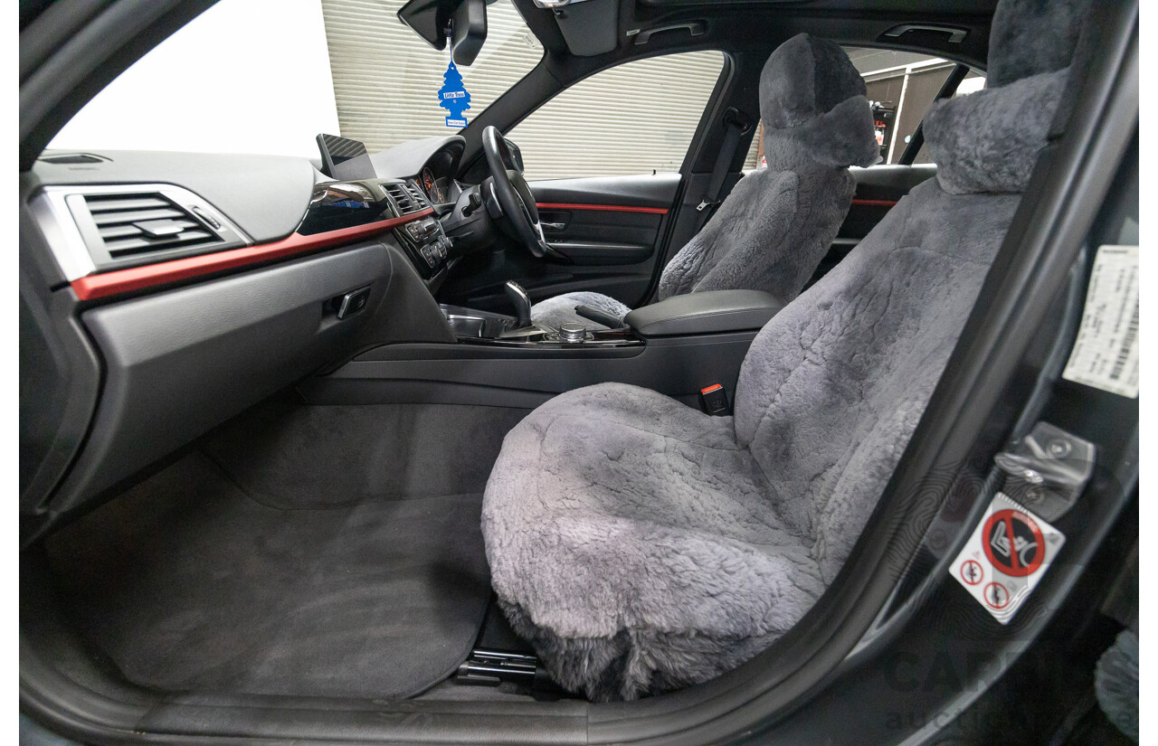 11/2015 BMW 320D Sport Line F30 MY15 UPGRADE 4D Sedan Mineral Grey Metallic Turbo Diesel 2.0L